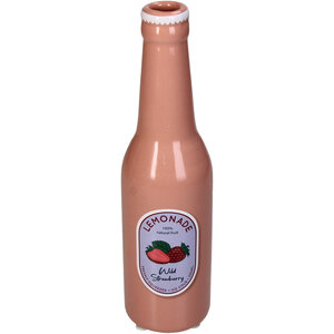 Aardbei vaasje limonade fles Kersten