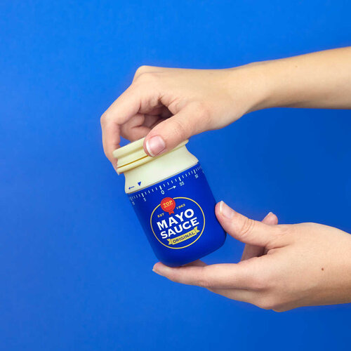 kookwekker analoog blauw mayonaise