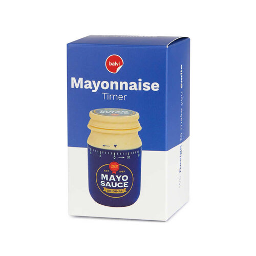 kookwekker analoog blauw mayonaise