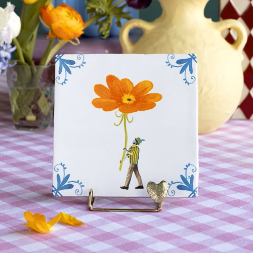 Storytiles Ich bringe Ihnen eine Blume medium