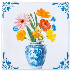 Storytiles eine Vase mit Liebe & Glück medium