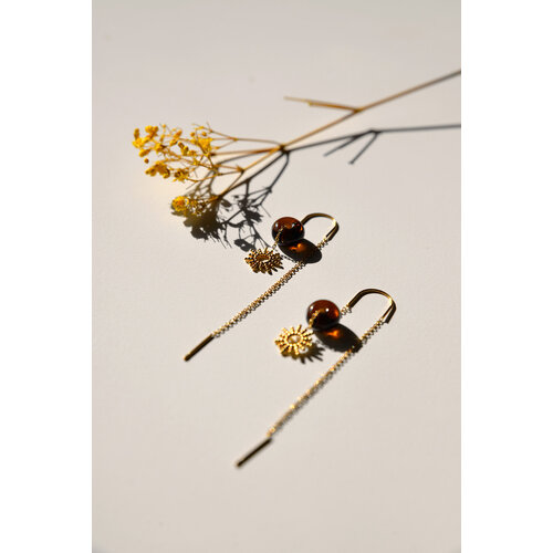 Vinoos by AMS Ohrringe braun gold sunshine Vinoos by AMS Ohrringe braun gold sunshine