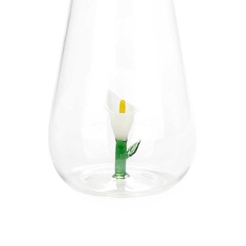 Balvi wasserflasche glas botanische Lilie