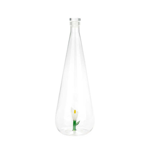 Balvi wasserflasche glas botanische Lilie