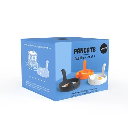 Ototo Design Eierbackring PanCats satz von 3
