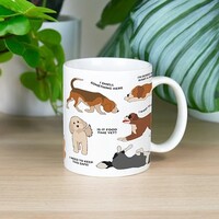 Lustige Tasse wie spricht man hund