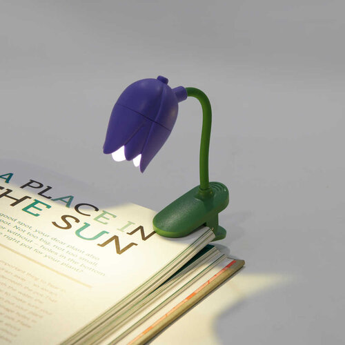 Balvi Book light purple tulip
