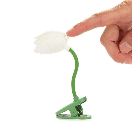 Balvi Book light white tulip