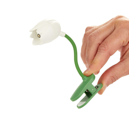 Balvi Book light white tulip