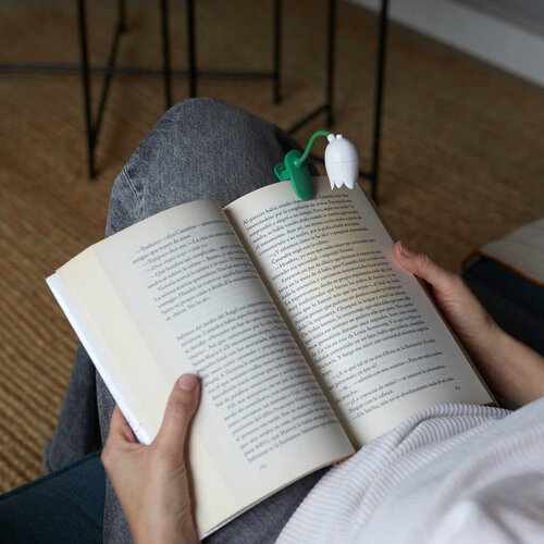 Balvi Book light white tulip