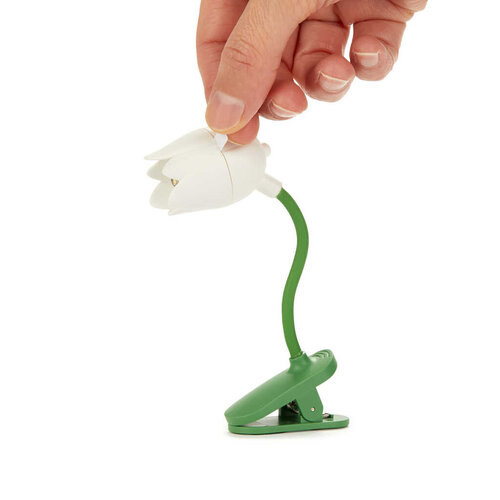 Balvi Book light white tulip