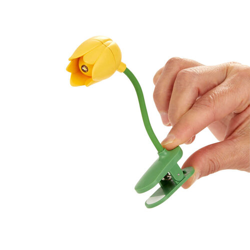 Balvi Book light yellow tulip