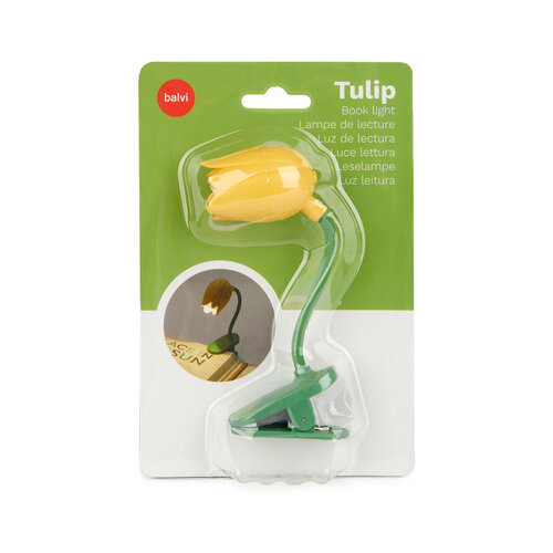 Balvi Book light yellow tulip