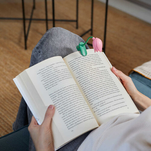 Balvi Book light pink tulip