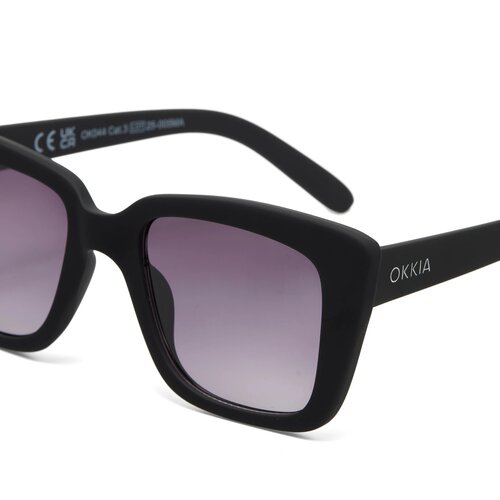 Okkia  sonnenbrille schwarz Elba