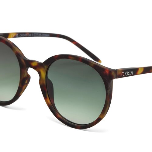 Okkia  zonnebril bruin classic havana Berlino