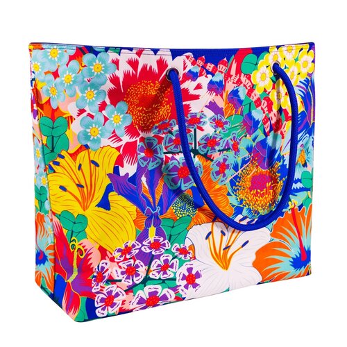 Pylones Beach bag large Bouquet
