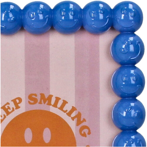 Fotorahmen 10x15 cm Smiley blau Kersten