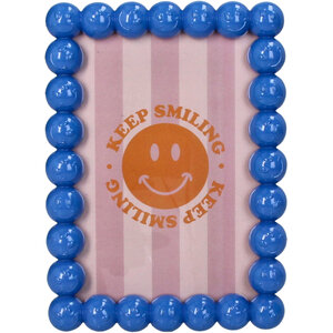Fotolijst 10x15 cm Smiley blauw Kersten