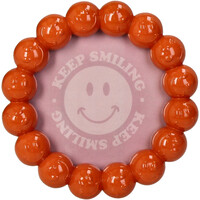 Photo frame 10x10 cm Smiley orange Kersten