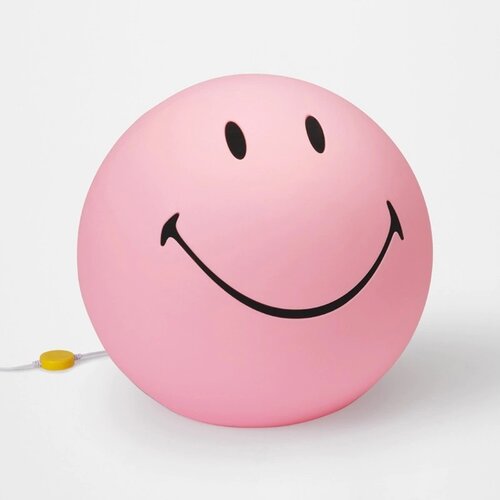 Mr Maria Smiley lamp XL pink led Mr Maria Smiley lamp XL pink led