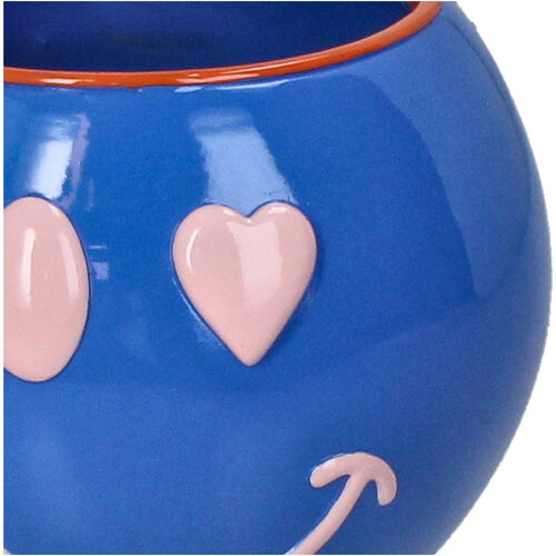 Planter Smiley Blue Kersten