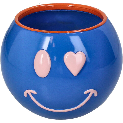 Planter Smiley Blue Kersten Planter Smiley Blue Kersten