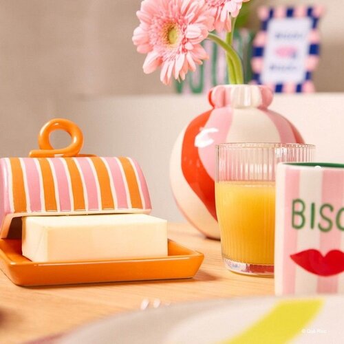 Que Rico Butter dish Emilio Rayas Bailarinas