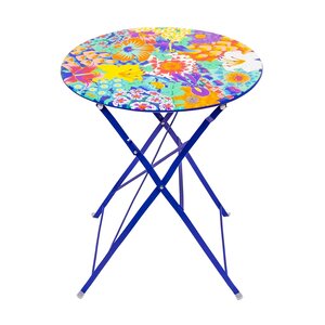 Pylones Folding table Garden Paradise Bouquet