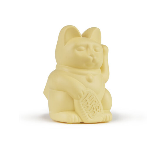 Donkey Products Maneki Neko Glückskatze solar gelb