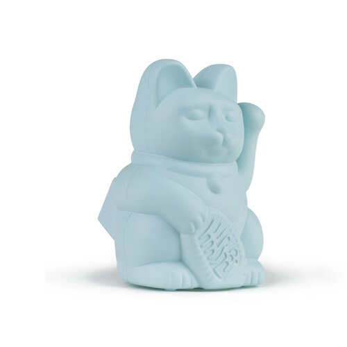 Donkey Products Maneki Neko Glückskatze solar blau