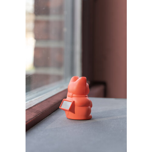 Donkey Products Maneki Neko Glückskatze solar orange