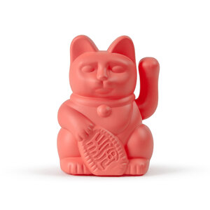 Donkey Products Maneki Neko Glückskatze solar orange