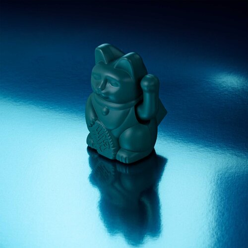 Donkey Products Maneki Neko Glückskatze solar grün