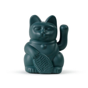 Donkey Products Maneki neko lucky cat solar groen