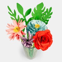 bloemen van papier maken