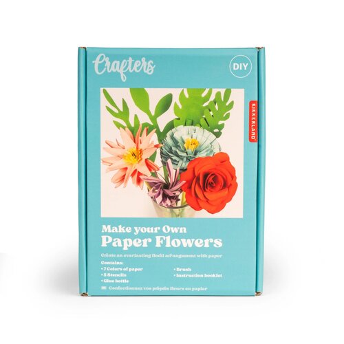 Kikkerland bloemen van papier maken