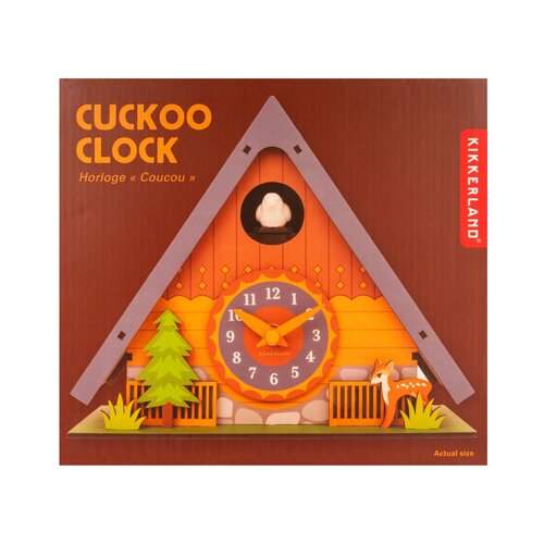 Kikkerland  Cuckoo clock DIY