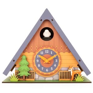 Kikkerland Koekoeksklok hout DIY