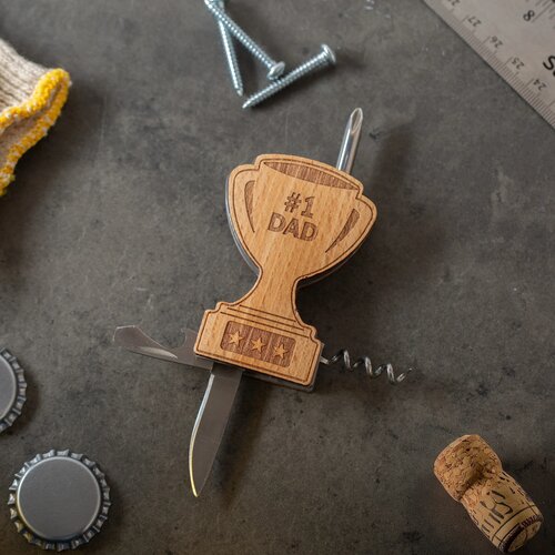 Kikkerland multifunctioneel gereedschap vader Trophy