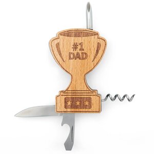 Kikkerland multifunctioneel gereedschap vader Trophy
