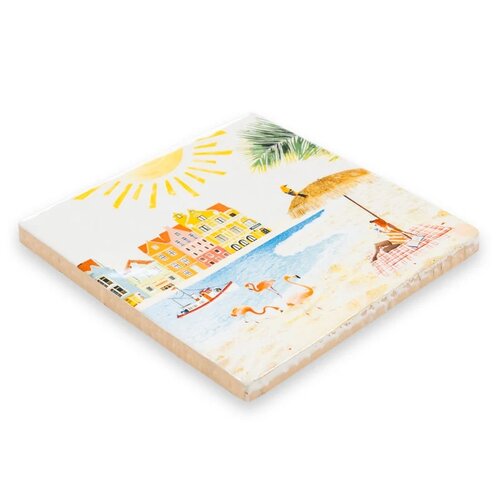 Storytiles Kleurrijk Curaçao 10x10 cm