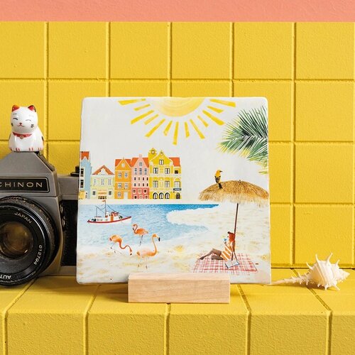 Storytiles Kleurrijk Curaçao 10x10 cm
