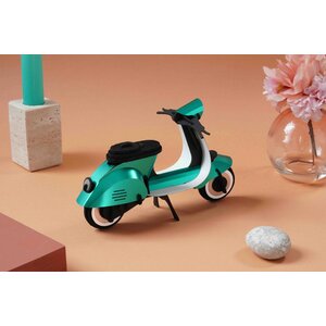 Assembli  3D puzzel vintage scooter groen DIY
