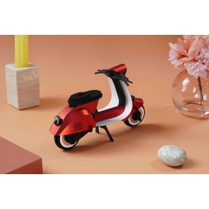 Assembli  3D puzzel vintage scooter rood DIY