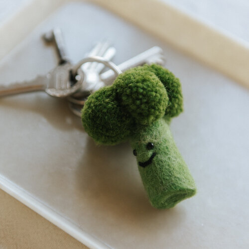 Leuke sleutelhanger broccoli