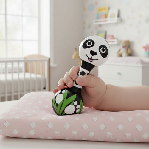 Pylones Rattle maracas panda chica chica