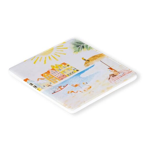 Storytiles Mini magnet Colourful Curaçao