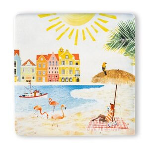 Storytiles Mini magnet Colourful Curaçao