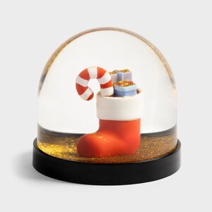 Klevering Sneeuwbol kerstsok